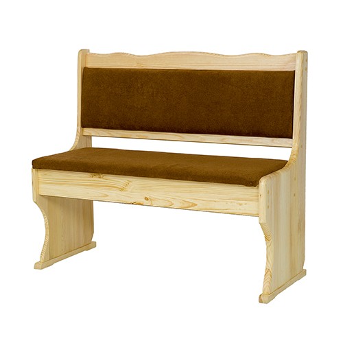 Holzbank Sitzbank 100 cm Kiefer Vollholz massive Möbel Küchen Bank Echtes Holz von JV Möbel