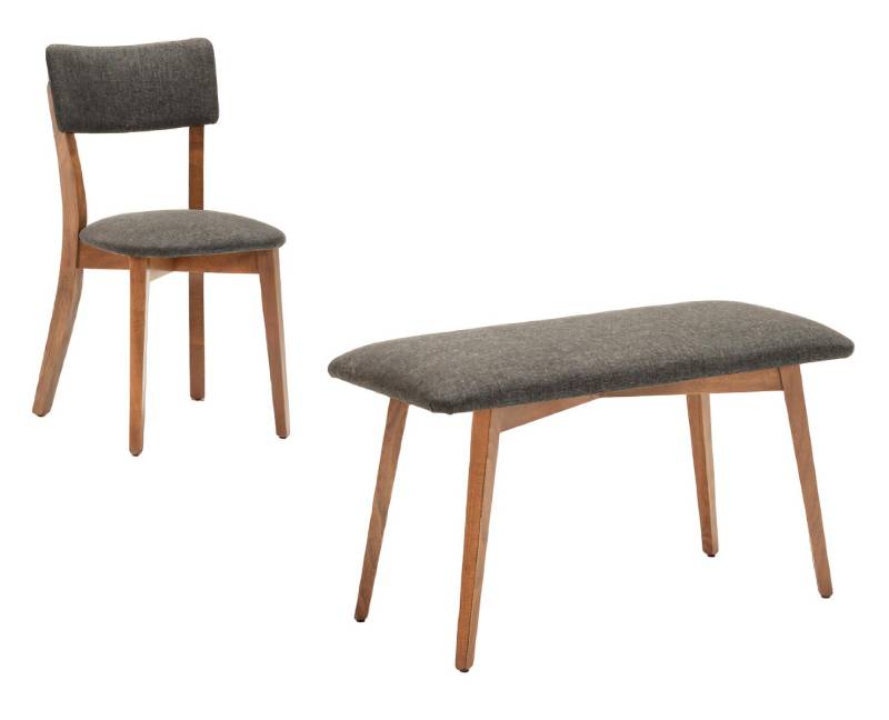 Holzmöbel Stuhl Einrichtung Design Modern Einrichtung Sitz Bank Holz von JV Möbel