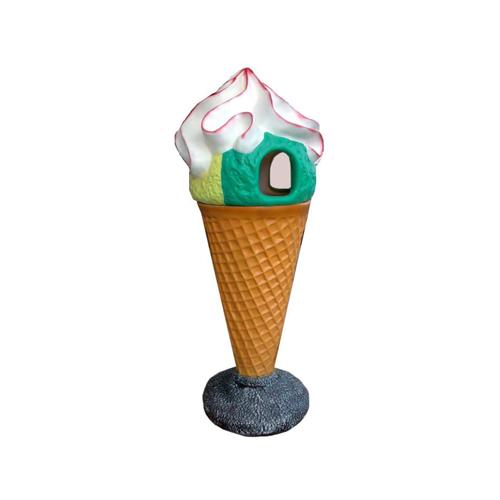 Ice Cream Figure Design Mülleimer Korb Statuen Figuren Statue Aufsteller von JV Möbel