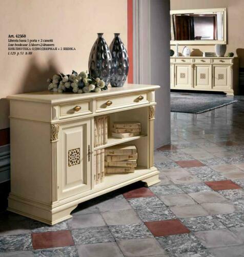 Italienische Design Möbel Antik - Holz Bar Anrichte Schrank Kommode von JV Möbel