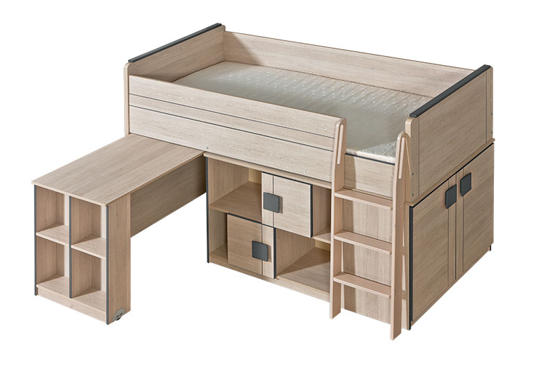 KINDERBETT JUGENDBETT HOCHBETT + SCHREIBTISCH UND SCHRANK BETT KINDERZIMMER NEU KINDERBETT JUGENDBETT HOCHBETT + SCHREIBTISCH UND SCHRANK BETT KINDERZIMMER NEU von JV Möbel