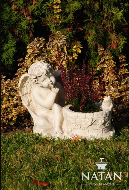 Kasten Blumen Kübel Pflanz Gefäss Grab Schmuck Garten Dekoration von JV Möbel