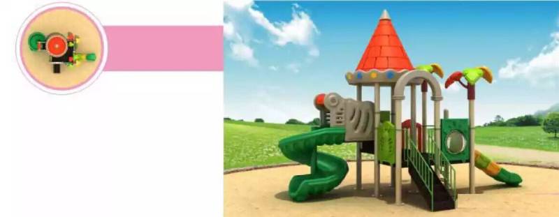 Kinderspielplatz Spielturm mit Rutschen Turm Plastik Tiere Spielplatz von JV Möbel