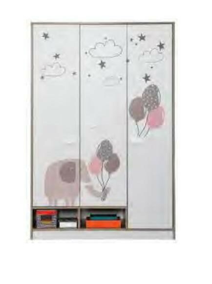 Kinderzimmer Schränke Kleiderschrank Holz Schrank Design Mädchen Kleiderschränke Kinderzimmer Schränke Kleiderschrank Holz Schrank Design Mädchen Kleiderschränke von JV Möbel