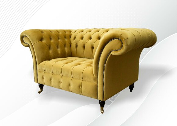 Klassische Chesterfield Sessel Couch Sofa Polster Sitz Lounge Relax Club von JV Möbel