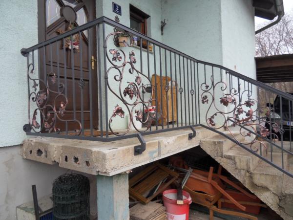 Klassische Geländer Handgefertigte Balkon Treppen Schmiedezaun Zaun 1lfm #336 Klassische Geländer Handgefertigte Balkon Treppen Schmiedezaun Zaun 1lfm #336 von JV Möbel