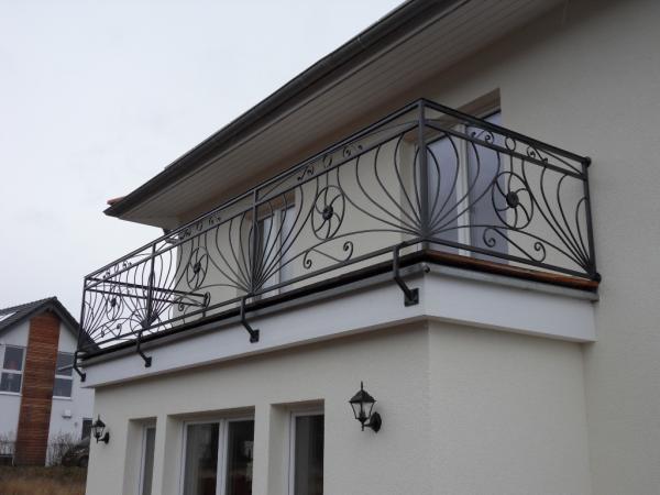 Klassische Geländer Handgefertigte Balkon Treppen Schmiedezaun Zaun 1lfm #342 Klassische Geländer Handgefertigte Balkon Treppen Schmiedezaun Zaun 1lfm #342 von JV Möbel