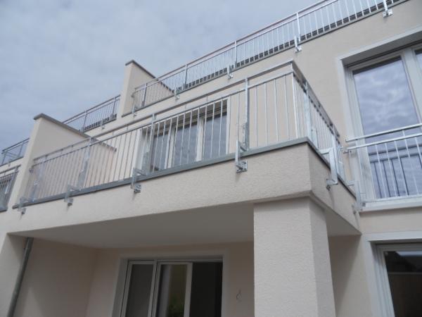 Klassische Geländer Handgefertigte Balkon Treppen Schmiedezaun Zaun 1lfm #348 von JV Möbel