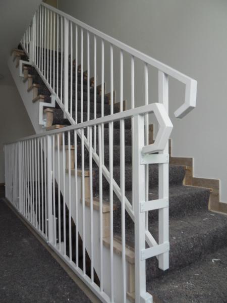 Klassische Geländer Handgefertigte Balkon Treppen Schmiedezaun Zaun 1lfm #357 von JV Möbel