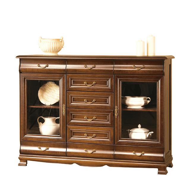 Klassische Kommode Beistellschrank Kommoden Landhaus Kommodenschrank Model N-K6B von JV Möbel