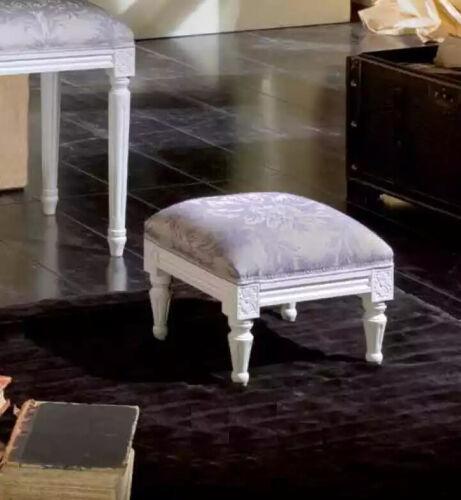 Klassische Polsterhocker Luxus Grau Hocker Sitzhocker Sitzmöbel Modern von JV Möbel