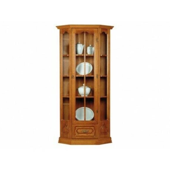 Klassische Schrank Anrichte Vitrine Kommode Vitrinen Glasschrank Vitrinenschrank von JV Möbel