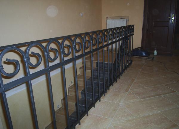 Klassische Stahl Treppe Schmiedeeisen Treppen Balkon Geländer Maßfertigung 180 von JV Möbel