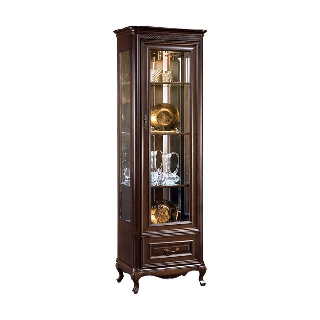 Klassische Vitrine Schrank Wohnzimmer Vitrinenschrank Vitrinen Neu VW1/2 Vitrine von JV Möbel