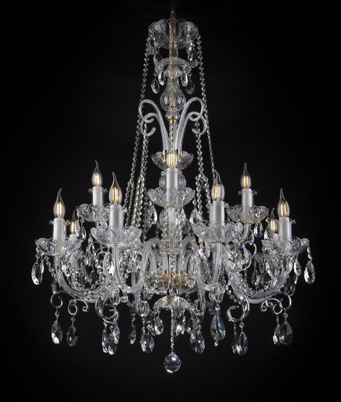 Klassischer Decken Kronleuchter Lampe Beleuchtung Kristall Neu Bohemia Klassischer Decken Kronleuchter Lampe Beleuchtung Kristall Neu Bohemia von JV Möbel