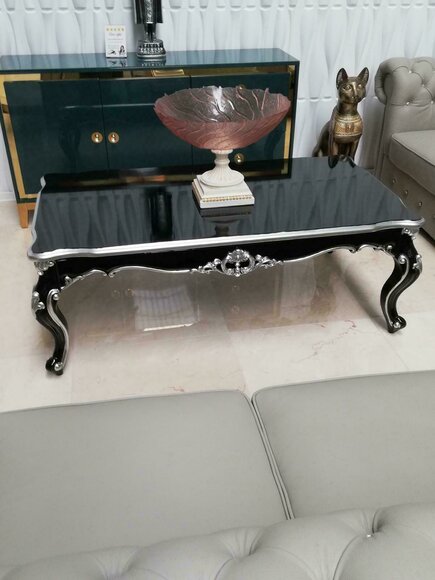 Klassischer Tisch Couchtisch Beistelltisch Sofa Design Wohnzimmer Holz Sofort von JV Möbel