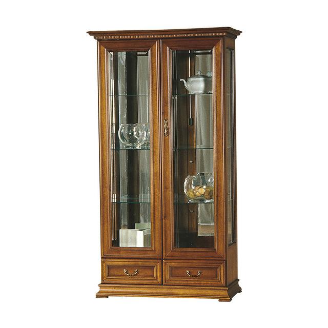 Klassischer Vitrine Glasschrank Schrank Massiv Vitrinenschrank Vitrinen Neu R-W3 Klassischer Vitrine Glasschrank Schrank Massiv Vitrinenschrank Vitrinen Neu R-W3 von JV Möbel