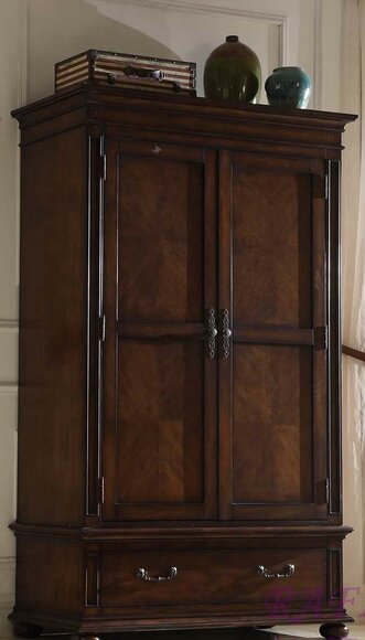 Kleiderschrank Antik Stil Schränke Echtes Holz Schrank Gründerzeit Braun Echt von JV Möbel