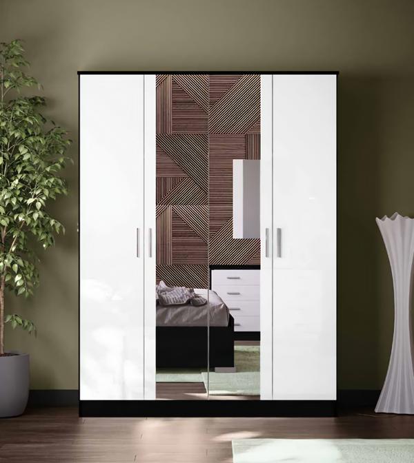 Kleiderschrank Schrank Textilschrank Schrankmöbel Ankleideschrank Regalschrank Kleiderschrank Schrank Textilschrank Schrankmöbel Ankleideschrank Regalschrank von JV Möbel