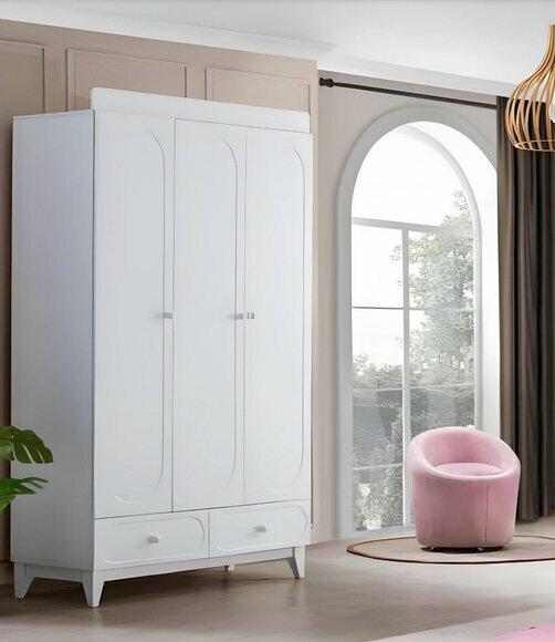 Kleiderschrank Weiß Elegantes Schlafzimmer Design Modern Möbel Luxus Neu Kleiderschrank Weiß Elegantes Schlafzimmer Design Modern Möbel Luxus Neu von JV Moebel