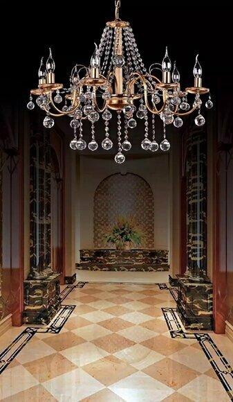 Königliche Luxus Lüster Deckenlame Kronlampe Deckenbeleuchtung Hängeluster von JV Moebel