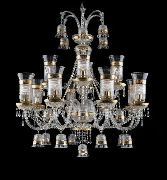 Königlicher Palast Bohemia Kronleuchter Deckenlampe Lampe Leuchten Königlicher Palast Bohemia Kronleuchter Deckenlampe Lampe Leuchten von JV Möbel