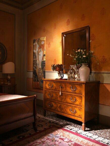 Kommod Landhaus Holz Anrichte Hoch Schrank Schränke Sideboard Kommoden Möbel von JV Moebel