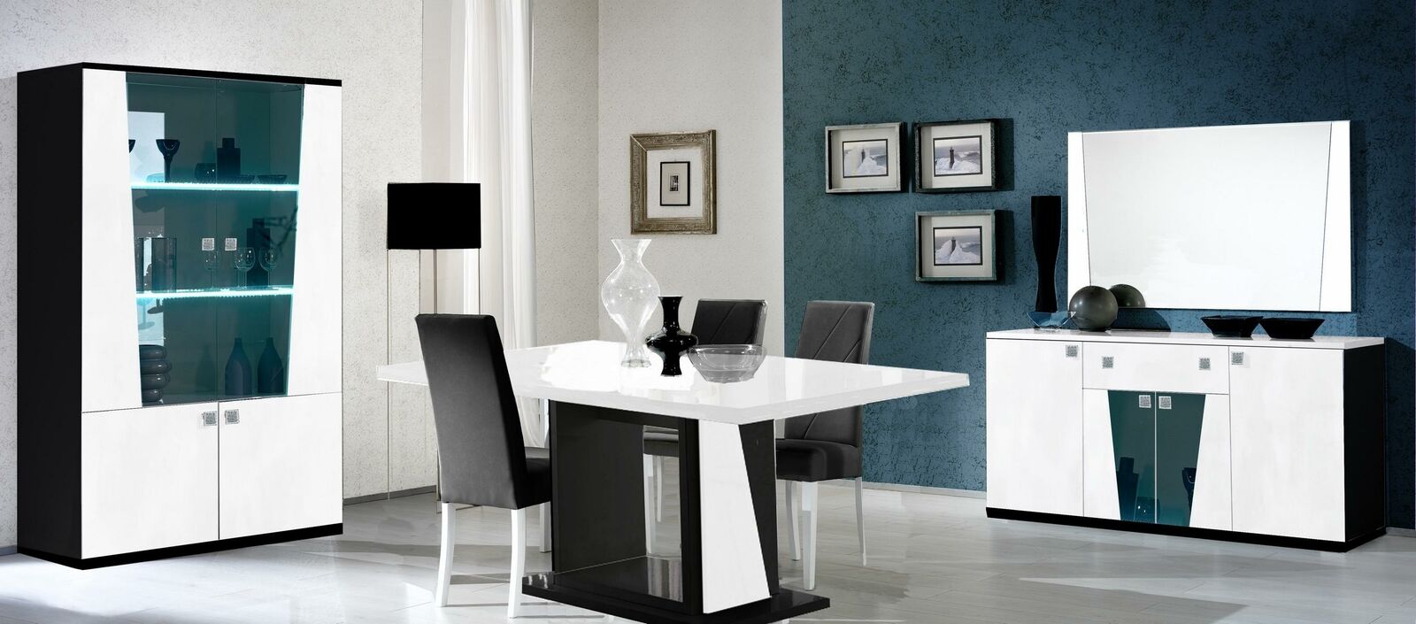 Kommode Buffet Sideboard Spiegel Kommoden Holz Big Moderne Anrichte Kommode Buffet Sideboard Spiegel Kommoden Holz Big Moderne Anrichte von JV Möbel