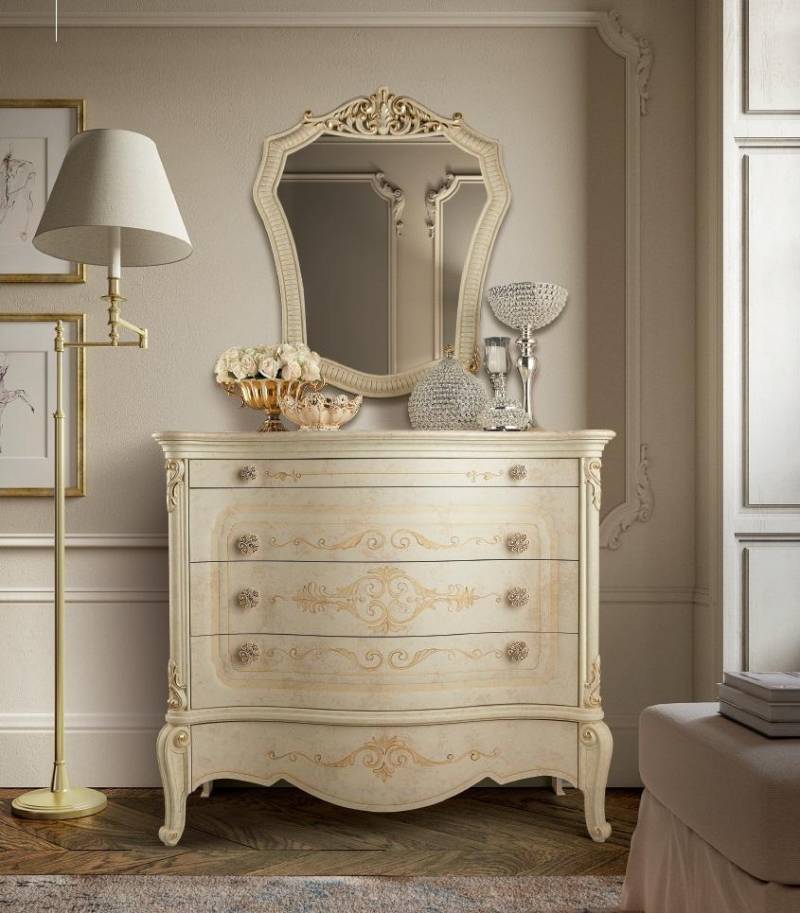 Kommode Luxus Schlafzimmer Holz Design Anrichte Side Neu Kommoden Schrank Regal von JV Möbel
