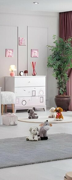 Kommode Mehrfarbig Kommodenschrank Holzmöbel Schlafzimmer Neu Einrichtung von JV Moebel