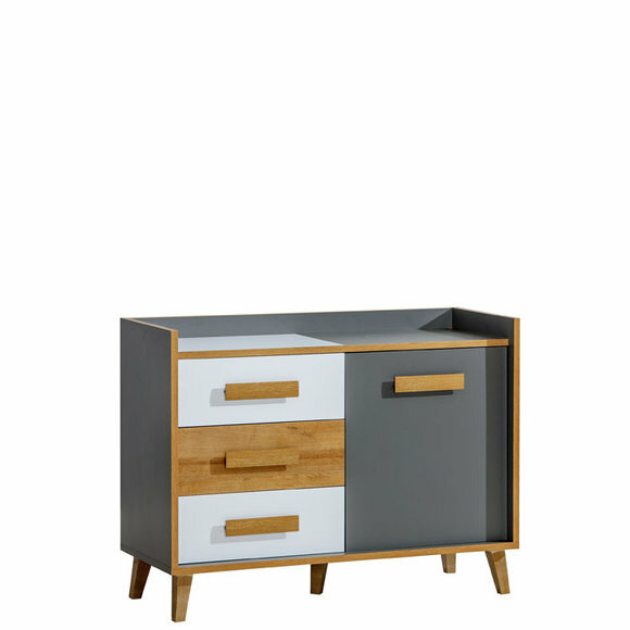 Kommode Schrank Highboard Sideboard Jugendzimmer Wohnzimmer Designer von JV Möbel