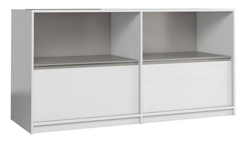 Kommode Schrank in verschiedenen Farben 2 Schubladen Anrichte Highboard Kommoden von JV Möbel