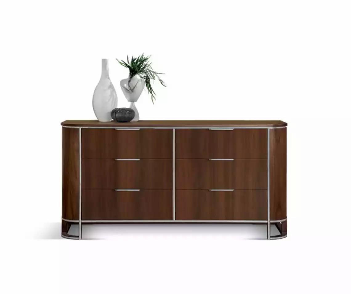 Kommode Sideboard Highboard Schrank Design Holz Braun Sideboard Neu von JV Möbel
