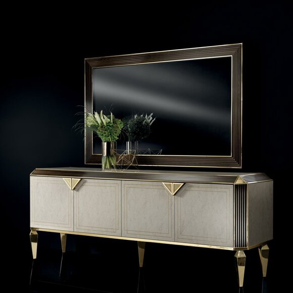 Kommode Spiegel Design Möbel Konsole Sideboard Anrichte Buffet arredoclassic von JV Möbel