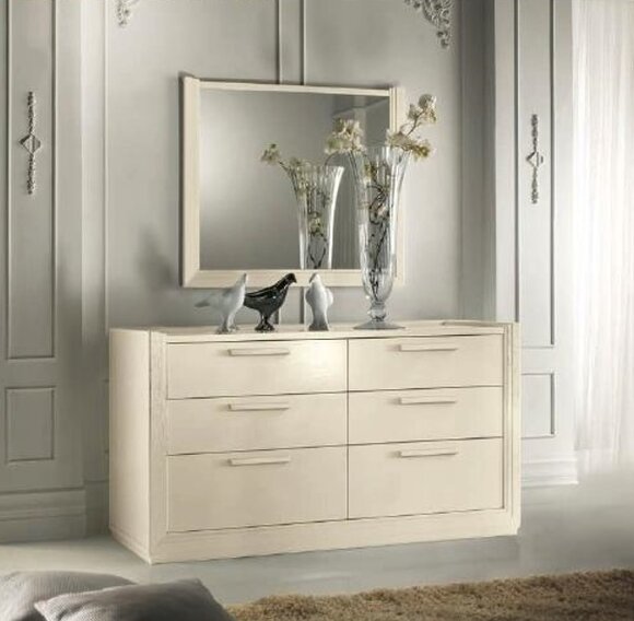Kommode Spiegel Kommoden Gruppe Holz Design Anrichte Side Schrank Set 2tlg Kommode Spiegel Kommoden Gruppe Holz Design Anrichte Side Schrank Set 2tlg von JV Möbel