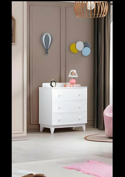Kommode Weiß Schlafzimmer Elegantes Design Modern Kommode Luxus Holz Neu von JV Moebel