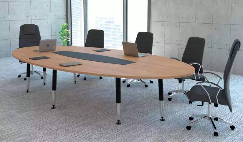 Konferenztisch Designer Büro Arbeit Zimmer 220x110 Möbel Tisch Moderner von JV Möbel