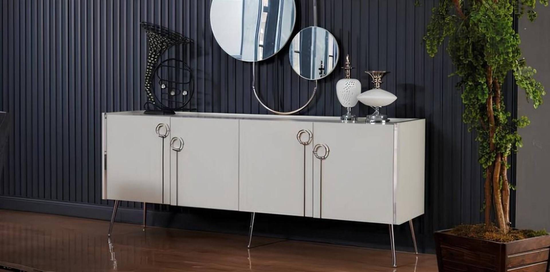 Konsole Kommoden Konsolentisch Schminkkonsole Dekokonsole Sideboard-Konsole von JV Möbel