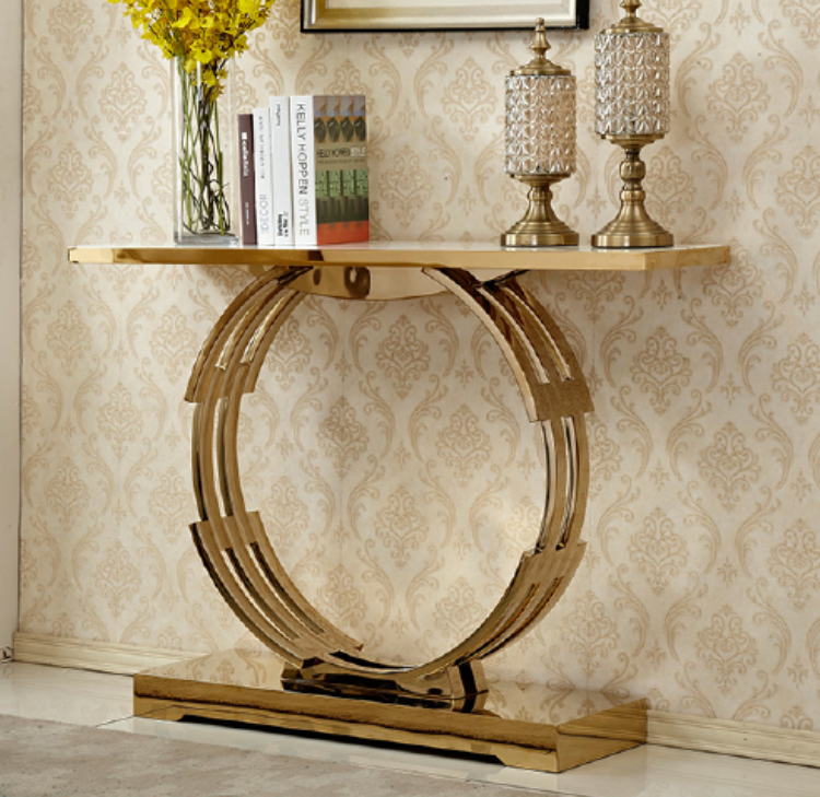 Konsole Luxus Sideboard Konsolen Tisch Anrichte Edelstahl Wohnzimmer Neu Konsole Luxus Sideboard Konsolen Tisch Anrichte Edelstahl Wohnzimmer Neu von JV Möbel