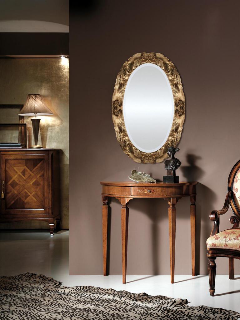 Konsolen Tisch Kommode mit Spiegel Möbel Set Konsole 2tlg. Made in Italy von JV Möbel