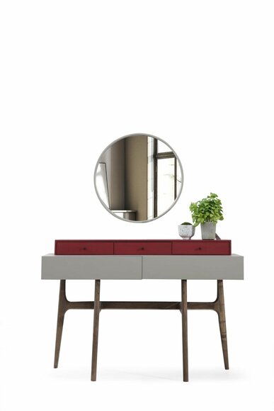Konsolentisch Schminktisch Konsole Spiegel Tisch Schlafzimmer Set 2tlg von JV Möbel