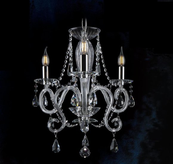 Kristall Kronleuchter Hängeleuchte Leuchte Lampe Deckenleuchte Bohemia von JV Möbel