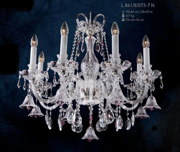 Kristall Kronleuchter Luster Lampe Hängeleuchte Leuchte Bohemia Deckenleuchte Kristall Kronleuchter Luster Lampe Hängeleuchte Leuchte Bohemia Deckenleuchte von JV Möbel