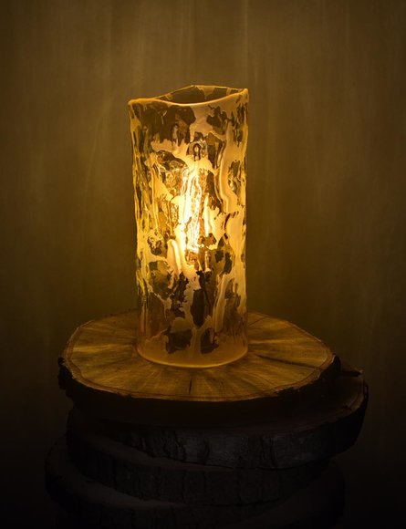 Kristall Nachttisch Lampe Tischlampe Lampe Leuchte Tisch Bohemia von JV Möbel