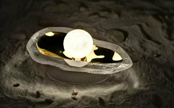 Kristall Schreibtisch Lampe Tischlampe Elite Bohemia Seashell Tisch Leuchte Kristall Schreibtisch Lampe Tischlampe Elite Bohemia Seashell Tisch Leuchte von JV Möbel