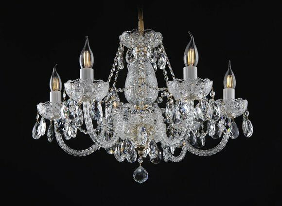 Kronleuchter Elite Bohemia Deckenlampe Deckenleuchte Designer Lampe von JV Möbel