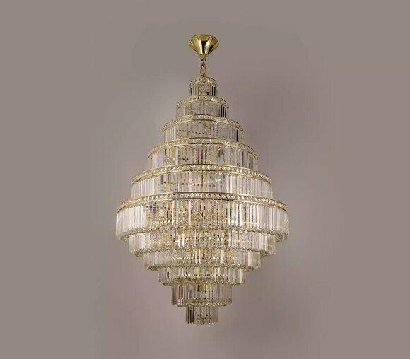 Kronleuchter Lampe Hängeleuchte Lampen Kristalllampe Deckenleuchte 120x140 von JV Moebel