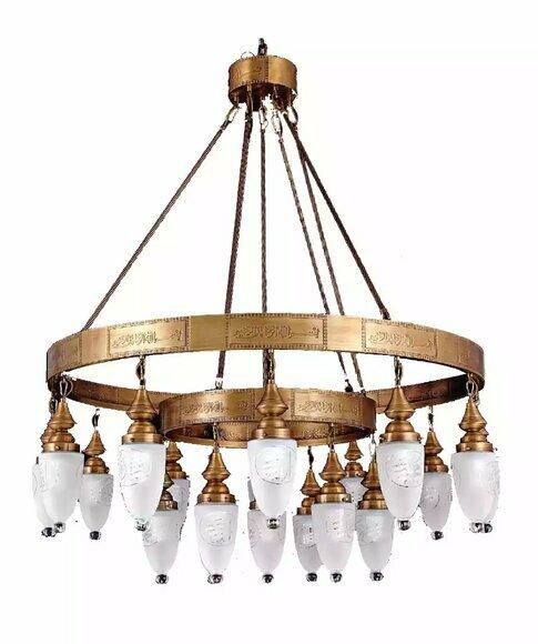 Kronleuchter Lampe Hängeleuchte Lampen Kristalllampe Deckenleuchte 120x180 von JV Moebel