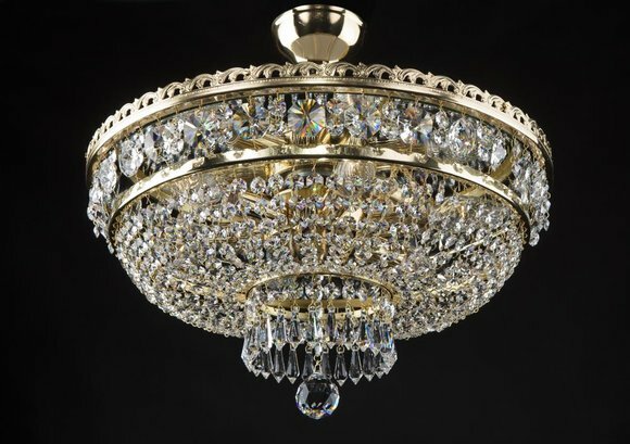 Kronleuchter Leuchte Deckenleuchte Hängeleuchte Lampe Kristall Luster von JV Möbel