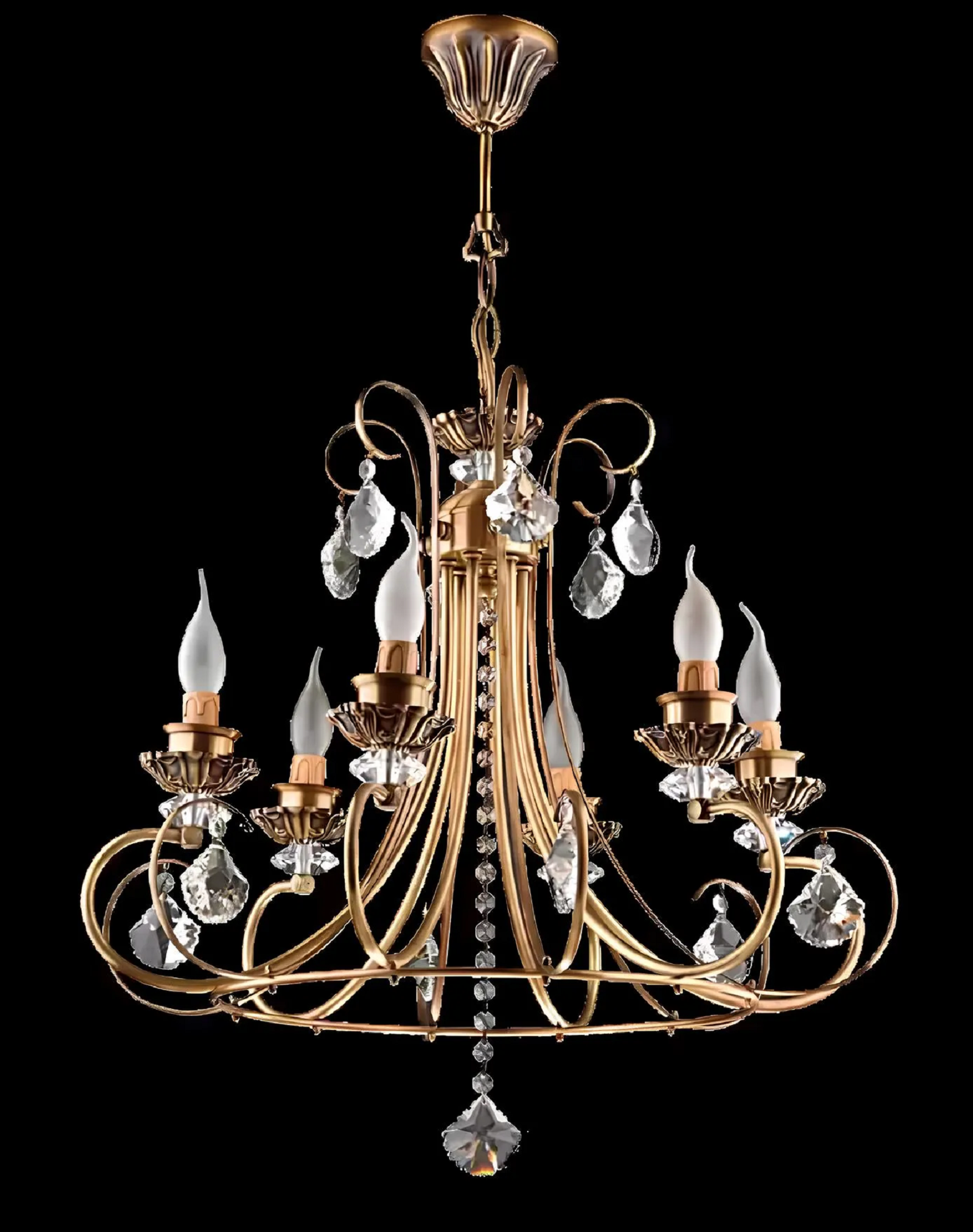 Kronleuchter Modern Pendelleuchte Kronleuchter im Wohnzimmer Luxus Neu von JV Möbel